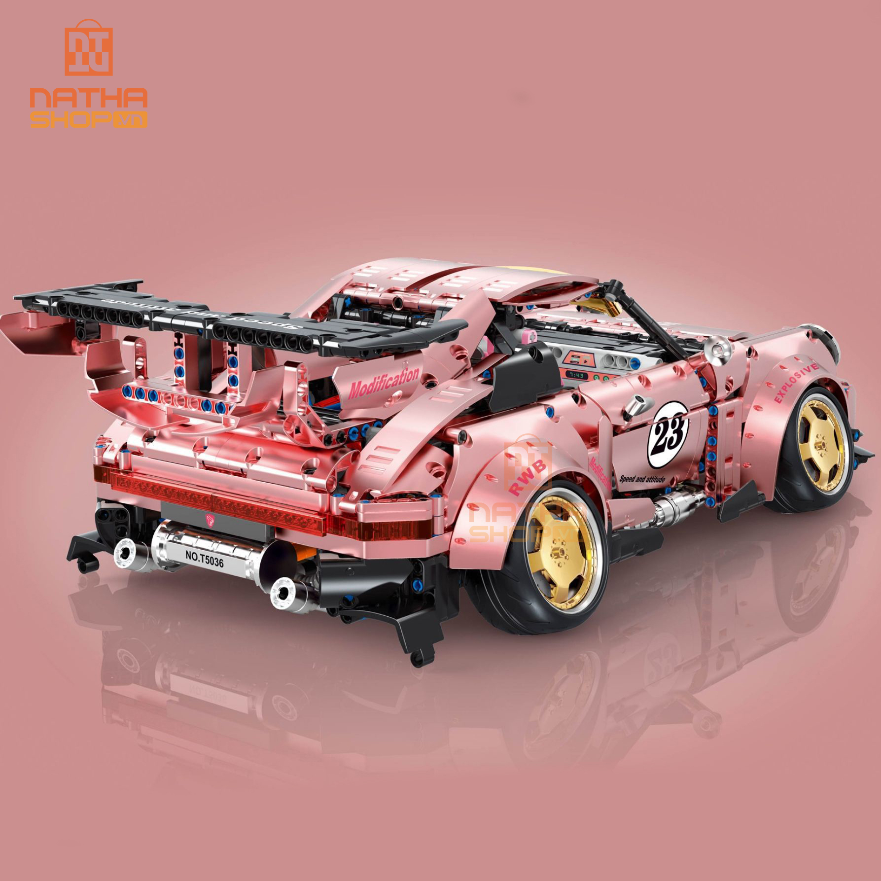 Mua Mô hình đồ chơi lắp ráp LEGO TECHNIC Siêu Xe Porsche 911 RSR 42096  1580 Chi tiết   Tiki